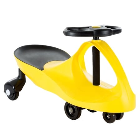 Toy Time Zig Zag Car - Ride-On Scooter in Yellow 275272CMM
